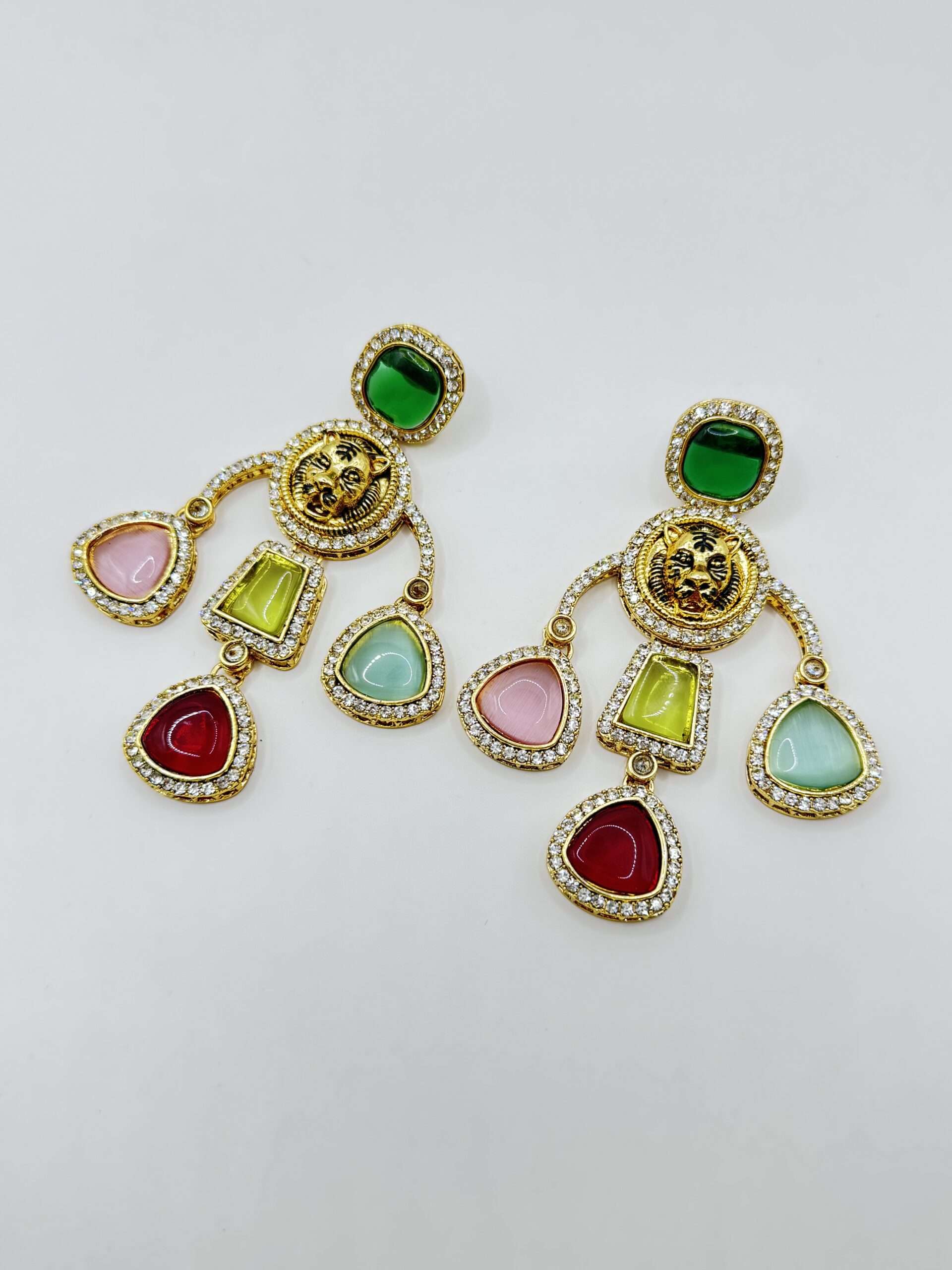 Soniyo Ethnic Jhumka Style Earrings – Mina Designer Collection