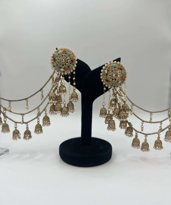 Zaveri Pearls Bollywood Inspired Kundan Jhumki