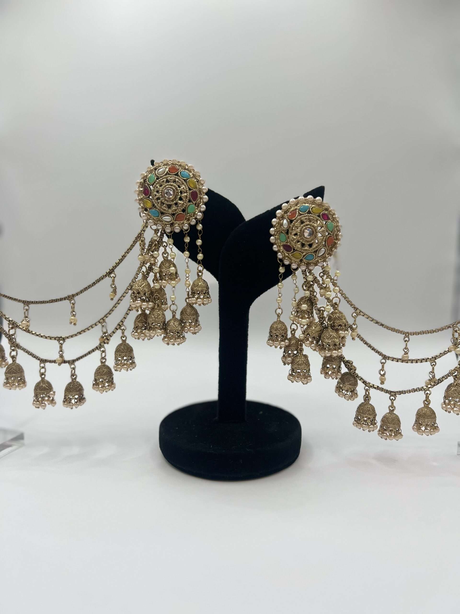 Zaveri Pearls Bollywood Inspired Kundan Jhumki