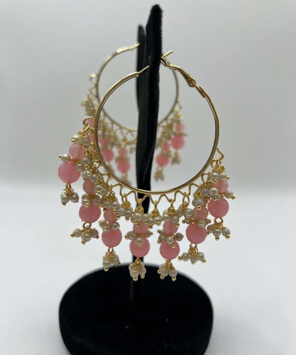 Accessorize  Women's Pink Raw Stone