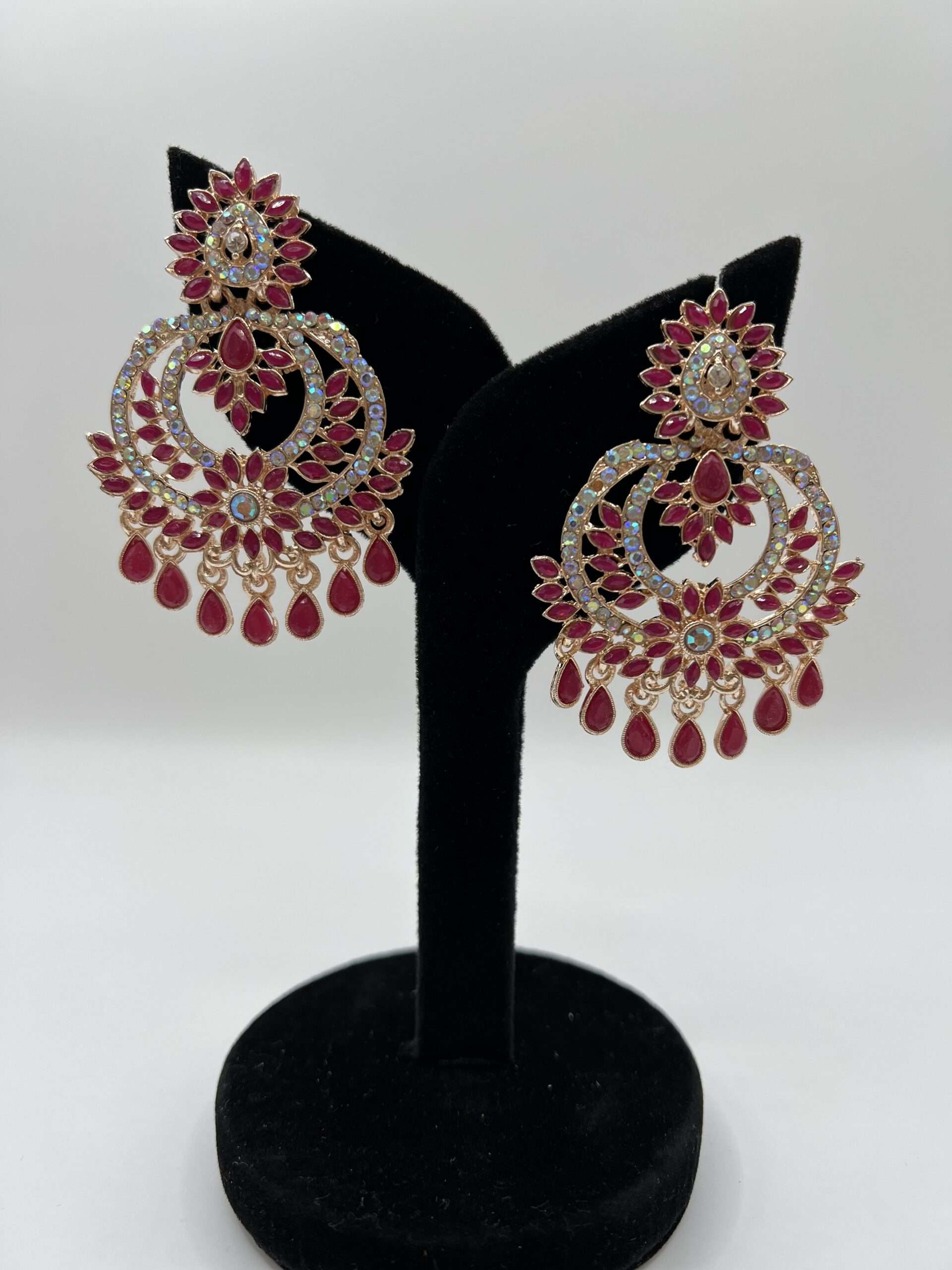 Maroon Earrings For Women & Girls