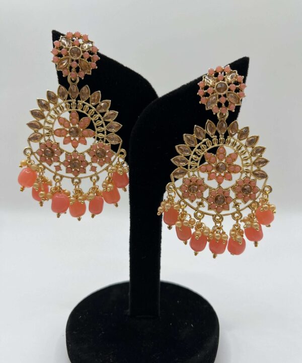 Gold Plated Pearls Earrings