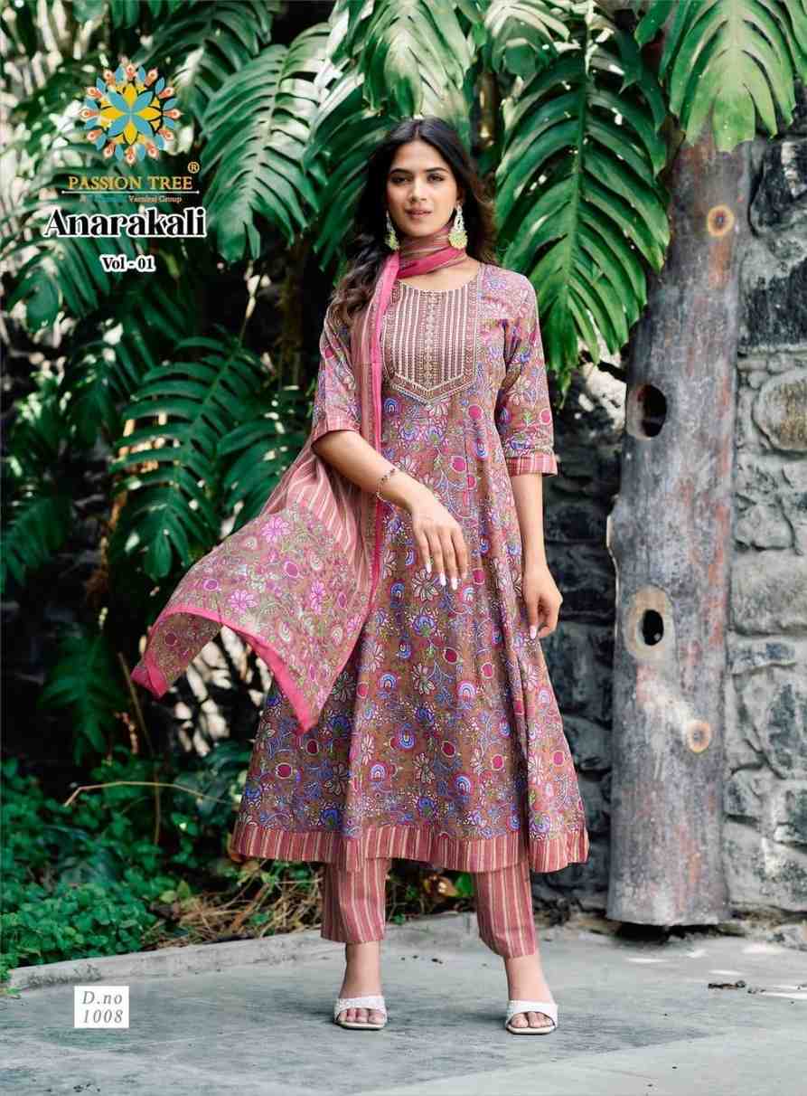 Pure Cotton Floral Print Base With Beautiful Neck Embroidery Work Kurti Comes with Pant And Matching Dupatta. 