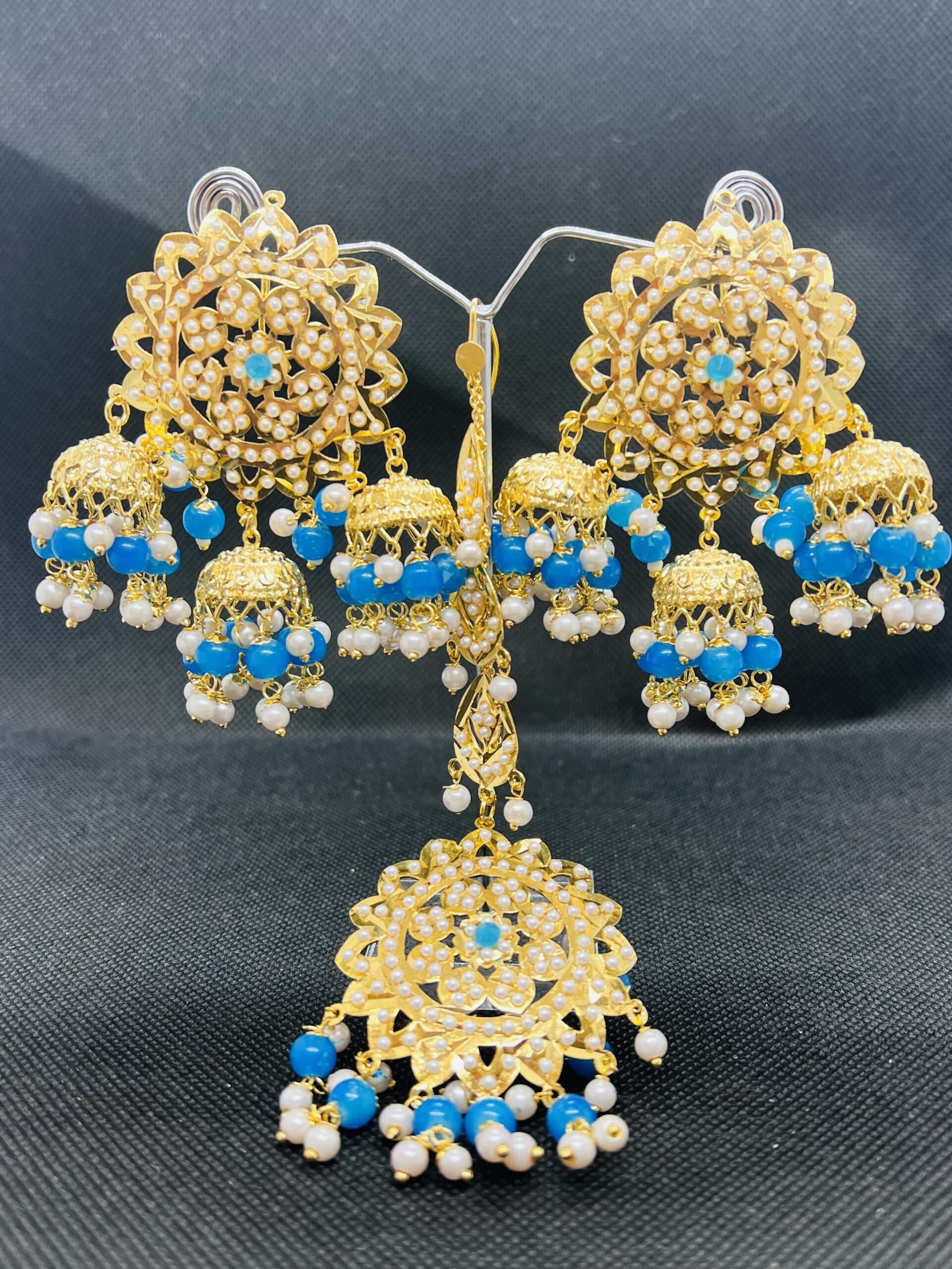 designer long jhumka earrings for women Kundan jhumki