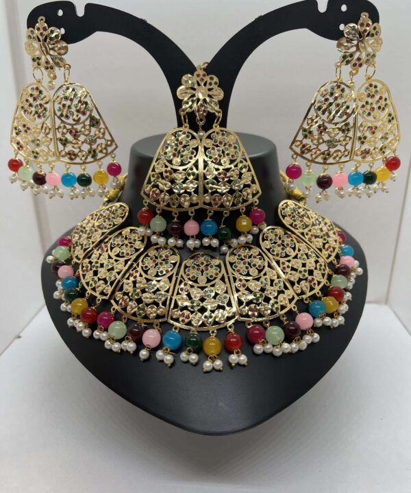 Rainbow Ethnic Designer Jhumka Earrings
