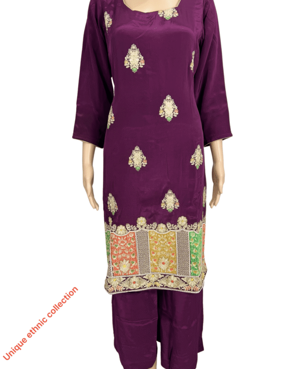 Designer Fashions Embroidered Suit For Women