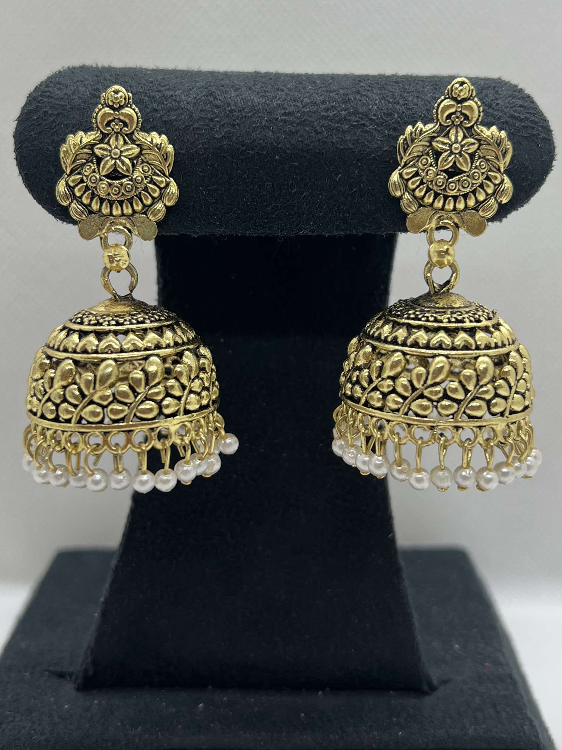 Wedding Collection Big Golden Jhumkis
