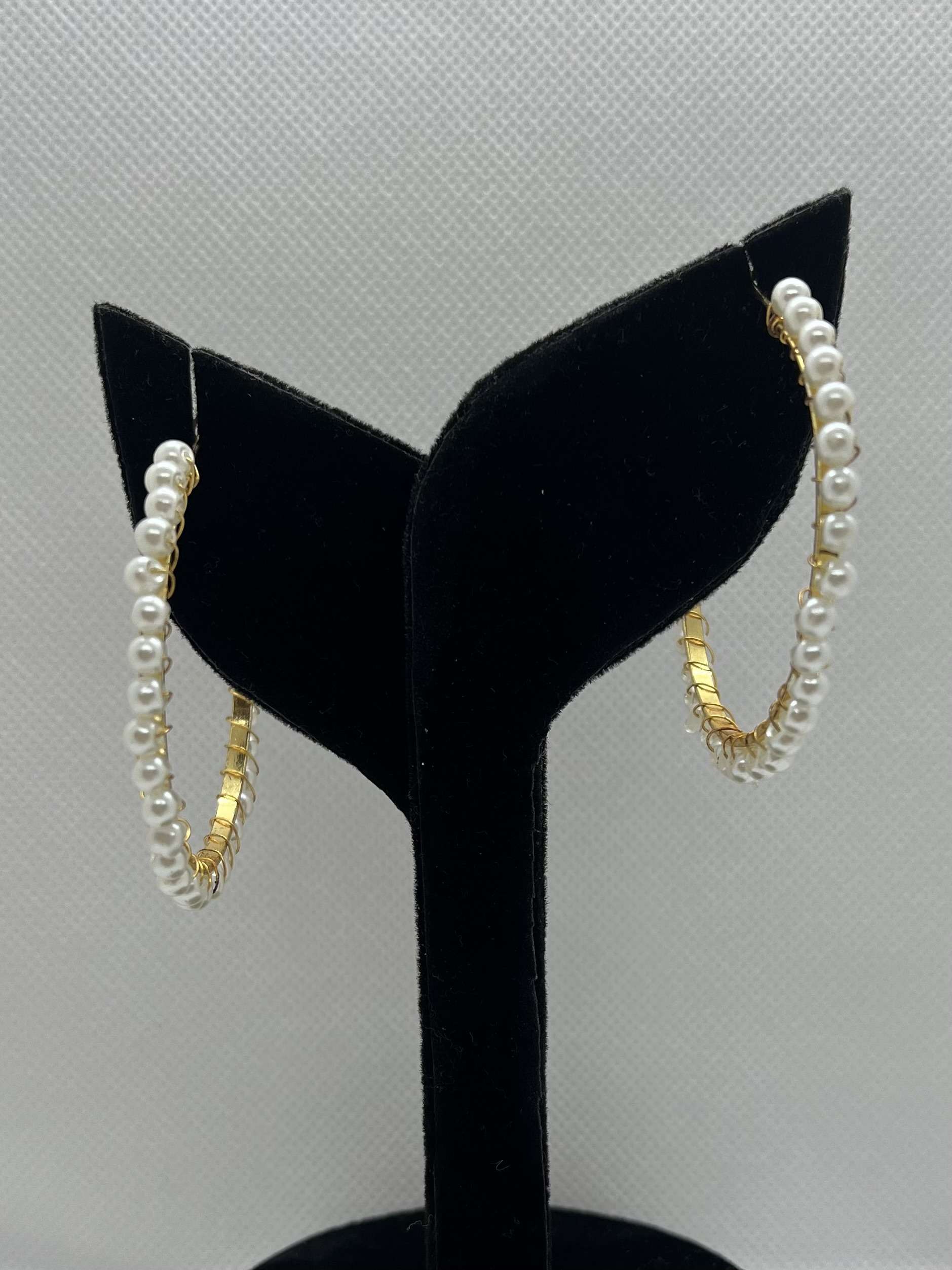Large Pearl Earrings