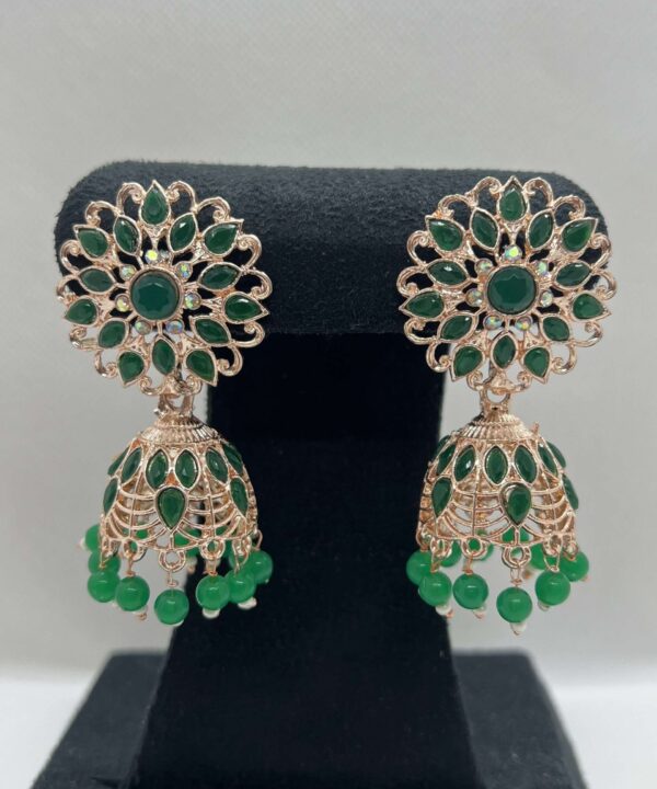 Jewellery for Less Contemporary Gold Tone Color American Diamond