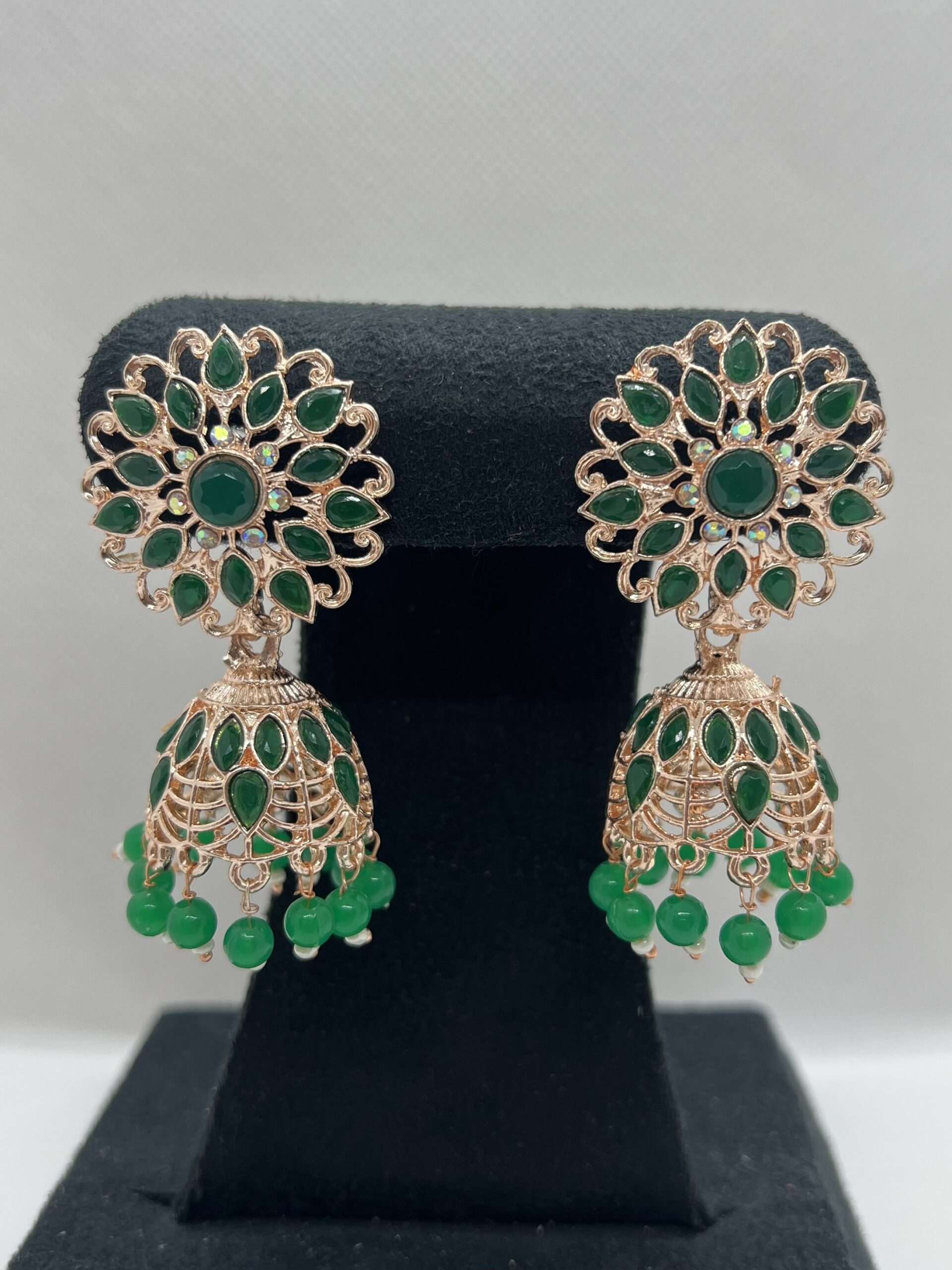 Jewellery for Less Contemporary Gold Tone Color American Diamond