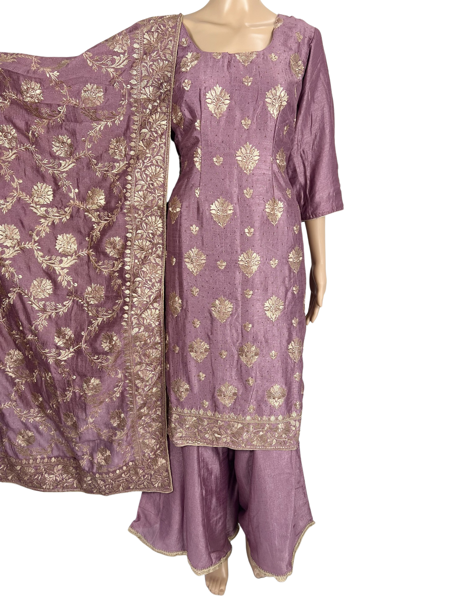 Buy Colour light purple Plazzo suit For Women