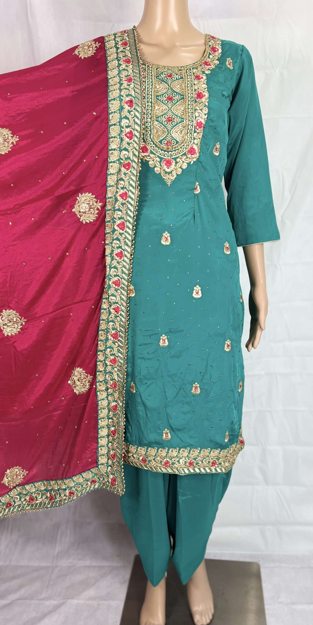 Designer Embroidered Salwar Suit For Women