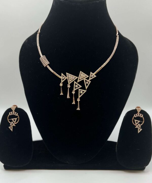Traditional Gold Plated Design Necklace Set