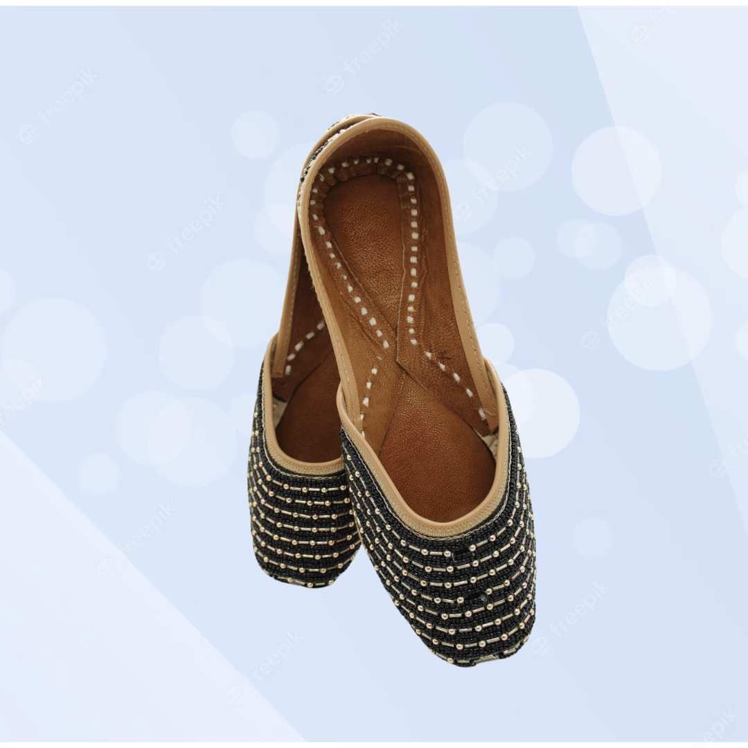 Black Jutis For Women