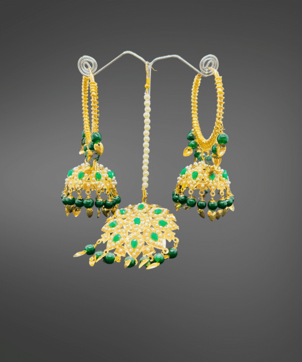 jhumka earrings for women traditional Beads, Pearl, Crystal Stone